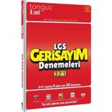 Tonguç Lgs Geri Sayım Denemeleri 3-2-1 Toplam 6 Deneme