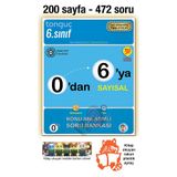 Tonguç Yayınları 0'dan 6'ya Sayısal Konu Anlatımlı Soru Bankası (MATEMATİK FEN) 6. Sınıf