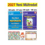 Tonguç Yayınları 4. Sınıf 2027 Yeni Nesil Matematik Soru Bankası Türkçe Okuduğunu Anlama Becerileri Seti Yeni Müfreda