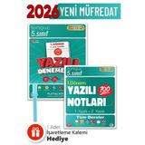 Tonguç Yayınları 5. Sınıf 1. Dönem 1 Ve 2. Yazılı Notları -Yazılı Denemeleri + Hediyeli