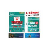 Tonguç Yayınları 5. Sınıf 2. Dönem Yazılı Denemeleri - 2. Dönem Yazılı Notları - Süper İkili Set 2 Kitap