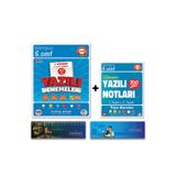 Tonguç Yayınları 6. Sınıf 1. Dönem Yazılı Notları - 1. Dönem Yazılı Denemeleri Set - Süper İkili 2 Kitap