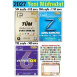 Tonguç Yayınları 6. Sınıf 2027 Tüm Dersler Soru Zoru Paragrafon Bankası Seti Yeni Müfredat
