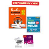 Tonguç Yayınları 6. Sınıf 5 ten 6 ya Hazırlık Yaz Tatili Kitabı ve Yazılı Notları + HEDİYELİ
