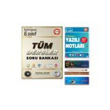 Tonguç Yayınları 6. Sınıf Tüm Dersler Fijital Soru Bankası - 2. Dönem Yazılı Notları 1 ve 2 Yazılı Set 2 Kitap