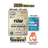 Tonguç Yayınları 6. Sınıf Tüm Dersler Soru Bankası 1. Dönem Yazılı Notları 2026