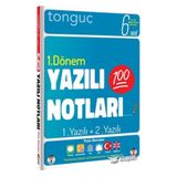 Tonguç Yayınları 6.sınıf Yazılı Notları 1.dönem 1 Ve 2.yazılı Tonguç Akademi