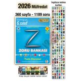 Tonguç Yayınları 6. Sınıf Zoru Bankası Tüm Dersler 2026 - İngilizce Kelime Kartları