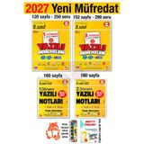 Tonguç Yayınları 8. Sınıf 1. 2. Dönem Yazılı Denemeleri Ve Notları