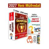 Tonguç Yayınları 8. Sınıf Şampiyon Paketi 2027 Tüm Dersler Set 11 Kitap İngilizce Yaprak Test