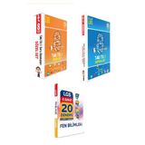 Tonguç Yayınları 8. Sınıf Taktikli Sayısal Ve Sözel Set Toplam 7 Kitap+1 Deneme+Versatil Kalem+Uç