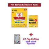 Tonguç Yayınları 8. Sınıf Yazılı Notları ve Denemeleri 2. DÖNEM + A7 Not Defteri