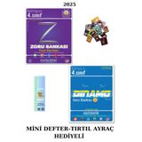 Tonguç Yayınları Tonguç 4. Sınıf Zoru Bankası TD.+ 4. Sınıf DİNAMO Matematik SB. (2 Kitap)(Mini D.+Tırtıl Ayraç)