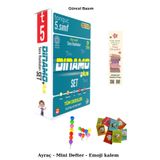 Tonguç Yayınları Tonguç 5. Sınıf Dinamo Tüm Dersler Soru Bankası Set (Emoji Kalem+Mini Defter+Ayraç)