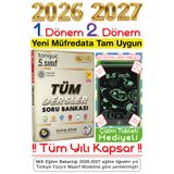 Tonguç Yayınları Tonguç 5. Sınıf Tüm Dersler Soru & Fijital Bankası Tüm Yılı Kapsar 1. Dönem-2. Dönem