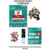 Tonguç Yayınları Tonguç 5. Sınıf Yazılı Notları ve Yazılı Denemeleri 2. Dönem 1 ve 2. Yazılı(UZAY A.+MİNİ D.KALEMB.)