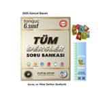 Tonguç Yayınları Tonguç 6. Sınıf Fijital Tüm Dersler Soru Bankası 2025 (Tırtıl Ayraç-MİNİ)