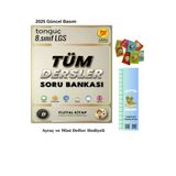Tonguç Yayınları Tonguç 8. Sınıf Fijital Tüm Dersler Soru Bankası 2025 (Tırtıl Ayraç-Mini)
