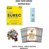 Tonguç Yayınları Tonguç 8. Sınıf Süreç Deneme ve Check Up 2 Li Deneme Seti (Tırtıl A. Mini Defter) Son Baskı Yeni Ürün