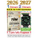 Tonguç Yayınları Tonguç 8. Sınıf Tüm Dersler Soru & Fijital Bankası Tüm Yılı Kapsar 1. Dönem-2. Dönem