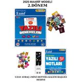 Tonguç Yayınları Tonguç 9. Sınıf Yazılı Notları ve Yazılı Denemeleri 2. Dönem 1 ve 2. Yazılı(UZAY A.+MİNİ D.KALEMB.)