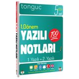 Tonguç Yayınları Tonguç Akademi 5.sınıf 1.dönem Yazılı Notları