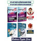 Tonguç Yayınları Tonguç Akademi TYT AYT Tarih Kamp Kitabı+TYT Coğrafya Kamp Kitabı+YKS Tarih Coğrafya Soru Bankaları