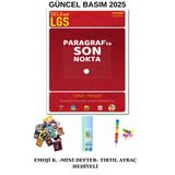 Tonguç Yayınları Tonguç Paragrafta Son Nokta 5,6,7. 8. Sınıf Sb. (Emoji Kalem +Mini Defter+ Tırtıl Ayraç 2025
