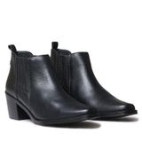Toni Pons Kadın Bot Utıel Leather Cowboy Ankle Boots Wıth Heel, Siyah, 38