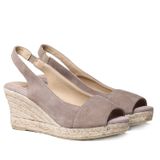 TONI PONS MONZA-A -Toni Pons women's wedge espadrille made of suede.