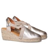 TONI PONS TOSSA - Toni Pons women's wedge espadrille made of leather.