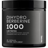 Toniiq Dihydroberberine Blood Sugar Glucovantage Ceylon Cinnamon And Milk Thistle 50:1 Lab Tested 60 Caps - Aromasız
