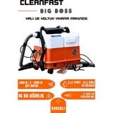 Tonkut 2800W Çift Motorlu 5 Bar 145 Derece Buharlı Koltuk ve Halı Yıkama Makinesi - Turuncu