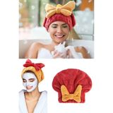 Tonkut Mikrofiber Saç Kurutma Bonesi Pratik Kafa Havlusu Islak Saç Kurulama Bonesi Duş Sonrası Havlu Bone - Çok Renkli - Tek Ebat