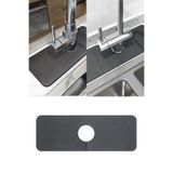 tonkut Su Emici Sihirli Lavabo Kenar Matı 38x13 cm Musluk Altı Kurulama Mutfak Banyo Evye Su Tutucu Mat