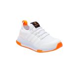 Tonny Black Çocuk Unisex Beyaz Oranj Spor Ayakkabı Tbqnt, 27, TBQNT-3, Beyaz Oranj, Unisex Çocuk