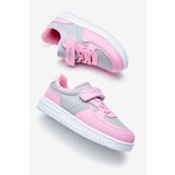 Tonny Black Çocuk Unisex Buz Pembe Termo Taban Cırtlı Lastik Bağcıklı Spor Ayakkabı