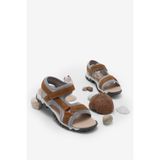 Tonny Black Çocuk Unisex Camel Çoçuk Cırtlı Sandalet