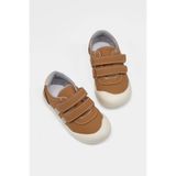 Tonny Black Çocuk Unisex Camel İlk Adım Cırtlı Snaker