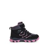 Tonny Black Çocuk Unisex Füme Pembe Rahat Kalıp Renkli Taban Bot