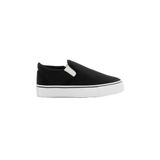 Tonny Black Çocuk Unisex Kauçuk Taban Keten Lastikli Spor Ayakkabı, 21, TBH1462, Siyah, Unisex Çocuk