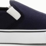 Tonny Black Çocuk Unisex Lacivert Kauçuk Taban Keten Lastikli Spor Ayakkabı