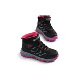 Tonny Black Çocuk Unisex Siyah Fuji Rahat Kalıp Renkli Taban Bot