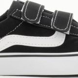 Tonny Black Çocuk Unisex Siyah Kauçuk Taban Keten Cırtlı Spor Ayakkabı