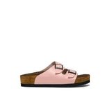 Tonny Black Çocuk Unisex Suni Deri Sandalet, 32, TBER530, Pudra