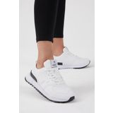 Tonny Black Kaymaz Eva Taban Süet Unisex Beyaz Sneaker