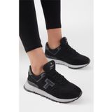 Tonny Black Kaymaz Eva Taban Süet Unisex Siyah Sneaker