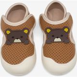 Tonny Black Kız Çocuk Camel Ayıcık Detaylı Rahat Kalıp Ilk Adım Sneaker