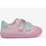 Tonny Black Kız Çocuk Pembe Lila Ilk Adım Taşlı Rahat Kalıp Sneaker - Pembe - Lila