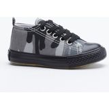 Tonny Black TB998 Siyah Yeşil Çocuk Spor Ayakkabı